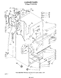 Part Location Diagram of 1111531 Whirlpool Filler, Center Rail