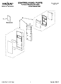 Part Location Diagram of 8205879 Whirlpool Literature (Cook Guide Label)