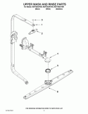 Part Location Diagram of W10340593 Whirlpool MANIFOLD