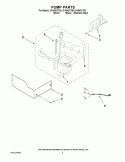 PUMP PARTS Diagram and Parts List for GI15NDXTB3  Whirlpool Ice Maker