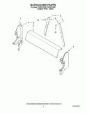 Part Location Diagram of W10208572 Whirlpool PANEL-BKGD