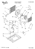 Part Location Diagram of 4389129 Whirlpool COMPRESSOR