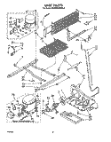 UNIT Diagram and Parts List for ET20MKXRWR0  Whirlpool Refrigerator