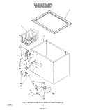 SECTION Diagram and Parts List for EH100FXVN00  Whirlpool Freezer