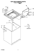 Part Location Diagram of W10038110 Whirlpool Installation Instructions