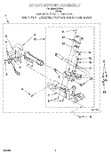 8318272 BURNER ASSEMBLY Diagram and Parts List for IJ70001  Inglis Dryer