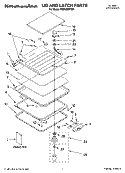 Part Location Diagram of 8564452 Whirlpool DET-CUP
