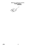 MISCELLANEOUS, LIT/OPTIONAL Diagram and Parts List for KUDC25CHSS1  KitchenAid Dishwasher
