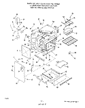 BODY Diagram and Parts List for 2364W0A  Roper Range