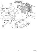 SECTION Diagram and Parts List for BPDH2500AS2  KitchenAid Dehumidifier