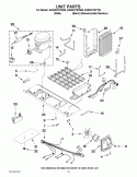 UNIT PARTS Diagram and Parts List for GSS30C7EYY00  Whirlpool Refrigerator