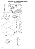 OPTIONAL Diagram and Parts List for ACE082XK1  Whirlpool Air Conditioner