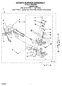 8318272 BURNER ASSEMBLY, OPTIONAL PARTS (NOT INCLUDED) Diagram and Parts List for LGB6200PQ1  Whirlpool Dryer