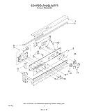 CONTROL PANEL , LITERATURE AND OPTIONAL Diagram and Parts List for RB2000XVN0  Whirlpool Wall Oven
