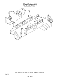 CONSOLE Diagram and Parts List for CA2751XSW4  Whirlpool Washer