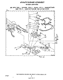 694670 BURNER Diagram and Parts List for LG5701XPW0  Whirlpool Dryer