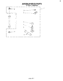 MISCELLANEOUS , LITERATURE AND OPTIONAL Diagram and Parts List for LC4500XMW1  Whirlpool Washer