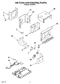 Part Location Diagram of 8209689 Whirlpool THERMOSTAT