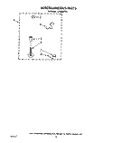 MISCELLANEOUS, LIT/OPTIONAL Diagram and Parts List for LC4500XTW1  Whirlpool Washer