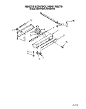 FREEZER CONTROL PANEL Diagram and Parts List for KSSS42DAW00  KitchenAid Refrigerator