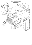 Part Location Diagram of 9870774 Whirlpool GUIDE