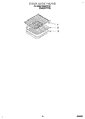 OVEN RACK, LITERATURE Diagram and Parts List for SF367PEYQ7  Whirlpool Range