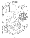 Part Location Diagram of LIT3147438 Whirlpool Use & Care Guide (Microwave)