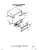 Part Location Diagram of 1113914 Whirlpool Top Grille Assembly