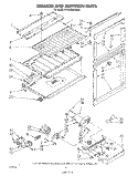 BREAKER AND PARTITION Diagram and Parts List for ET20VMXRWR0  Whirlpool Refrigerator