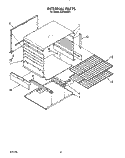 INTERNAL Diagram and Parts List for SGP335XW1  Roper Range