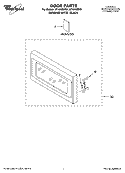 Part Location Diagram of 8204862 Whirlpool Cook Guide Label