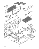 UNIT Diagram and Parts List for ET18UKXAN00  Whirlpool Refrigerator