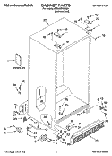 Part Location Diagram of 2305802 Whirlpool Use & Care Guide