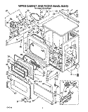 Part Location Diagram of 3389385 Whirlpool WHITE