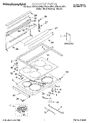 Part Location Diagram of 9751275PC Whirlpool TRIM-CKTOP