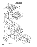 SHELF Diagram and Parts List for ET20VMXSW01  Whirlpool Refrigerator