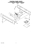 Part Location Diagram of 8304332 Whirlpool PANL-CNTRL