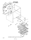 UNIT Diagram and Parts List for RM988PXVF3  Whirlpool Microwave Oven Combo