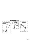 WATER SYSTEM Diagram and Parts List for LBR5133AW0  Whirlpool Washer