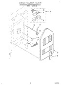 REAR CHASSIS, LIT/OPTIONAL Diagram and Parts List for KERC507YAL4  KitchenAid Range