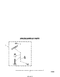 MISCELLANEOUS Diagram and Parts List for LA5530XPW0  Whirlpool Washer