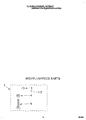 MISCELLANEOUS Diagram and Parts List for LST7233DQ1  Whirlpool Washer