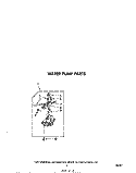 WATER PUMP Diagram and Parts List for LA3800XMW0  Whirlpool Washer
