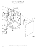Part Location Diagram of 692630 Whirlpool Panel, Front (Toast)