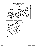 WIRING HARNESS Diagram and Parts List for KEBI200WBL0  KitchenAid Wall Oven