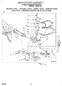 694670 BURNER ASSEMBLY Diagram and Parts List for RGL4636BW0  Roper Dryer