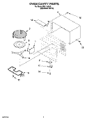 Part Location Diagram of WP8204899 Whirlpool Glass Cooking Tray
