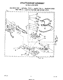 694670 BURNER Diagram and Parts List for LG7811XPW0  Whirlpool Dryer