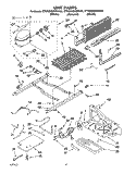 UNIT Diagram and Parts List for ET25DQRBW00  Whirlpool Refrigerator