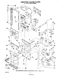 CONTROL PANEL Diagram and Parts List for RM975PXKW0  Whirlpool Microwave Oven Combo